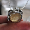 Snake Guardian - Smoky Quartz with Rainbows