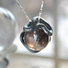 Snake Guardian - Smoky Quartz with Strong Shimmer