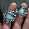 Size 6, Cloud Diviner Ring, Aquamarine