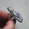 Size 7, Starlight, Opal and Tourmaline Quartz