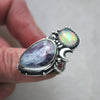 Size 7, Starlight, Opal and Tourmaline Quartz