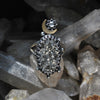 "One off", Size 7.25, Moon&Star ring, Pyrite