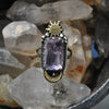 "One off", Size 7, Moon&Star ring, Kunzite