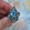 Size 6, Tidal Tower, Blue Topaz