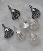 Kitten Paw Shell Pendants - WITH chain