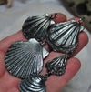 PRE-ORDER (small) Scallop Shell Pendants - WITH chain