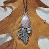 Pendant, Falling Leaves, Dendritic Agate