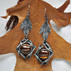 Falling Leaves, Earring Pair