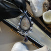 Sweet Lucy, Pendant, Dracula, Garnet in quartz and Garnet