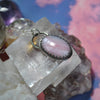 PENDANT, Pink Opal, Dreamscape Amulet, Sterling and Fine Silver