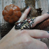 SIZE 6 Hallo-uary Feb-O-Ween! Autumn Queen ring!