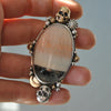 Size 7.5-8, Perpetuity, English Barite, Sterling and Fine Silver and Brass