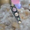 SIZE 9, Color-Of-The-Clouds, Dreamscape, Pearl/Welo Opal/Pink Opal