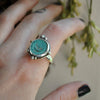 Size 9.25, Authentic Anicent Roman Coin Ring, Sterling, Fine Silver, Brass