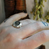 Size 6.75, Authentic Ancient Roman Coin Ring, Sterling and Fine Silver