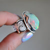 SIZE 8.5, Dreamscape, Opal Cloud, Sterling and Fine Silver