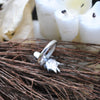 DISCOUNTED! SIZE 8, A haunting! Ghost Rings
