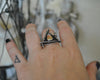 Size 7.5, October House ring, a token of Autumn..