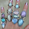 SIZE 7.5, Dreamscape, Aquamarine & Kunzite