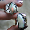 SIZE 9.5, Dreamscape, Opal Cloud, Sterling and Fine Silver