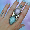 SIZE 7.5, Dreamscape, Aquamarine & Kunzite