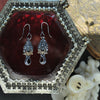 The Castle is Old, Earrings, Dracula, Garnet