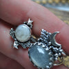 Size 7, Moon&Star, Moonstone and Sapphire