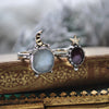 Size 7, 7.5, Moon&Star, Moonstone and Ruby